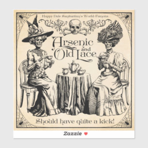 Adesivo Arsênio e Antigo Lace