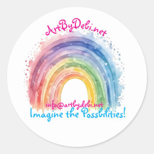 Adesivo Art By Debi, Sticker