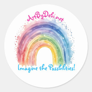 Adesivo Art By Debi, Sticker