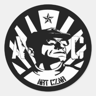 Adesivo Art Czar - Da Man - Round Sticker