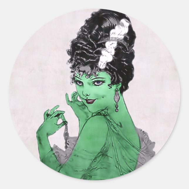 Adesivo Art Deco Bride Sticker (Frente)