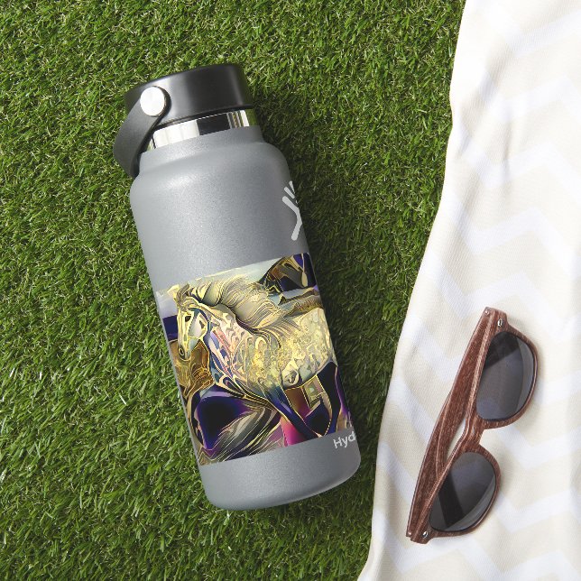 Adesivo Art Deco Cavalo Islandês (HydroFlask Insitu)