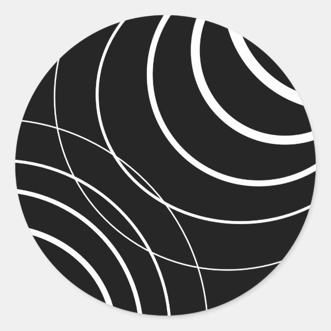 Adesivo Art Deco Double Circle Sets Stick 3 (Frente)