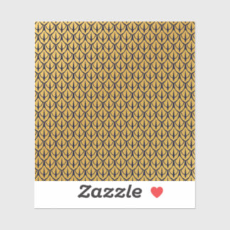 Adesivo Art Deco Dragon Scales - Blue and Gold Scales