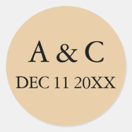 Adesivo Art Deco Elegant Wedding