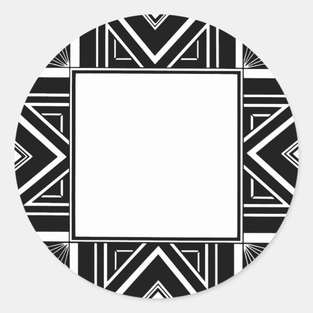 Adesivo Art Deco Geo (Frente)