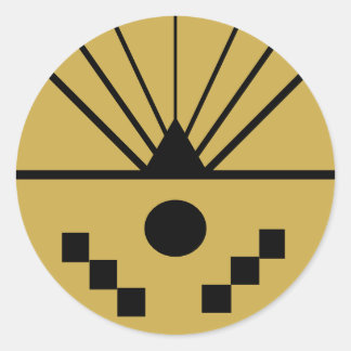 Adesivo Art Deco Sunrise