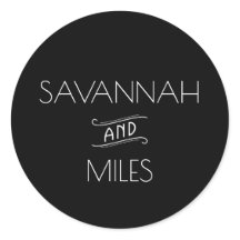 Art Deco Vintage Preto e Branco