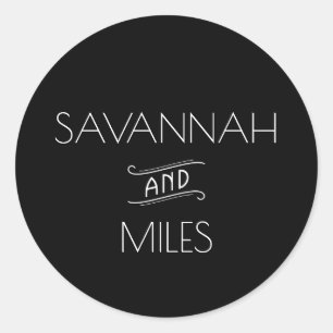 Adesivo Art Deco Vintage Preto e Branco