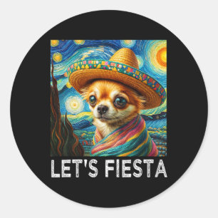 Adesivo Art Dog Cinco De Mayo Fiesta Family Matching Group