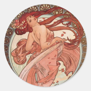 Adesivo Art Nouveau - Dança