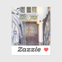 Art Nouveau Prague Door