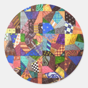 Adesivo Arte abstracta da edredão de retalhos da edredão