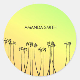 Adesivo Arte Africana, Caso de Verão Tropical - Mate iPhon