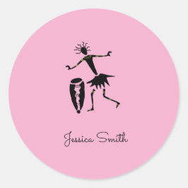 Adesivo Arte Africana, Dança Inspiradora