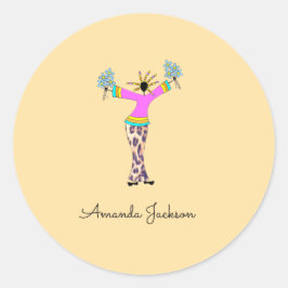 Adesivo Arte africana, incrível Lady iPhone / iPad case