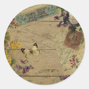 Adesivo arte alterada vintage