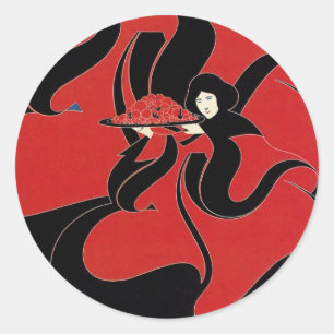 Adesivo Arte Antiga Chap Book de Ação de Graças em estilo 