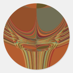 Adesivo Arte Contemporânea Africana Tradicional da Terra I