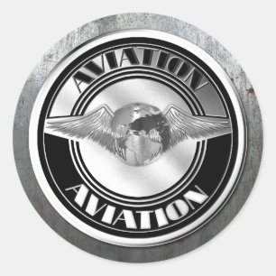 Adesivo Arte da aviação do vintage
