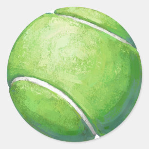 Adesivo Arte da bola de tênis