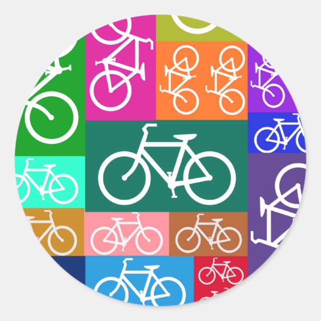 Adesivo Arte de Bicicletas de Correção (Frente)