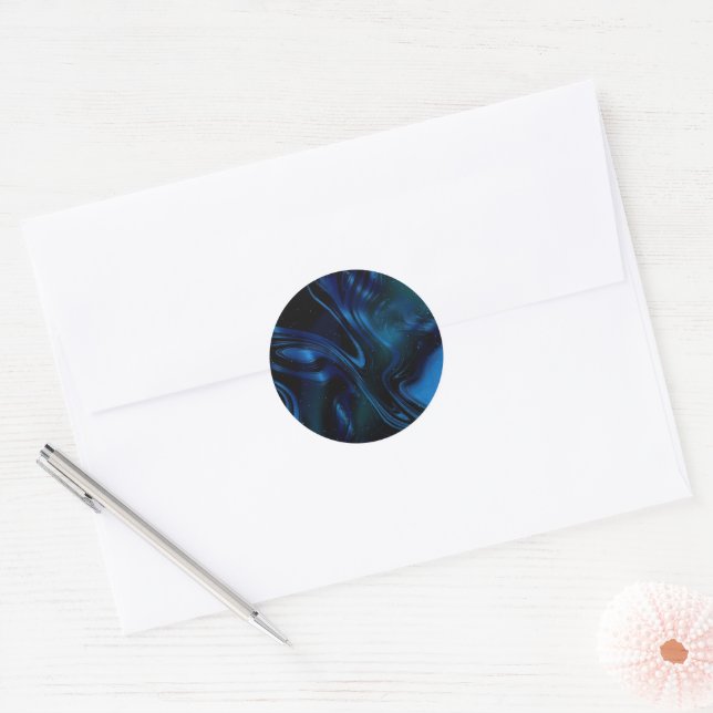 Adesivo arte de cores vibratórias (Envelope)