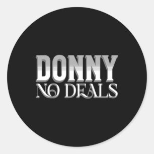 Adesivo Arte de Donny Sem Negócios Sem Tarifas Comércio Pu
