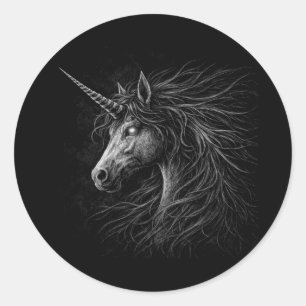 Adesivo Arte de fantasia medieval grunge com estilo de uni