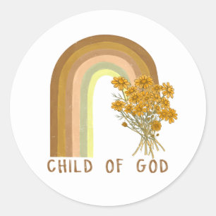 Adesivo Arte de palavra de Deus infantil inspiradora