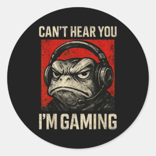 Adesivo Arte de Sapo Divertido para Gamer Mpy Homens Mulhe