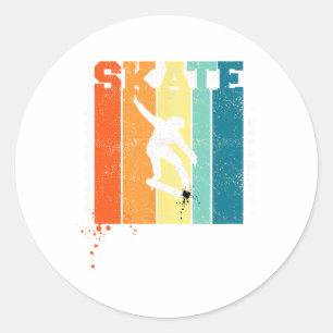 Adesivo Arte de skate masculino para homens e mulheres Ska
