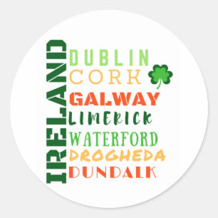ADESIVO ARTE DE SUB-VIA DA IRLANDA