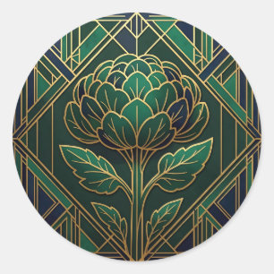 Adesivo Arte Deco Alcachofra