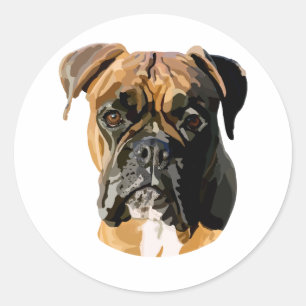 Adesivo Arte Digital Desenhada à Mão do Cachorro