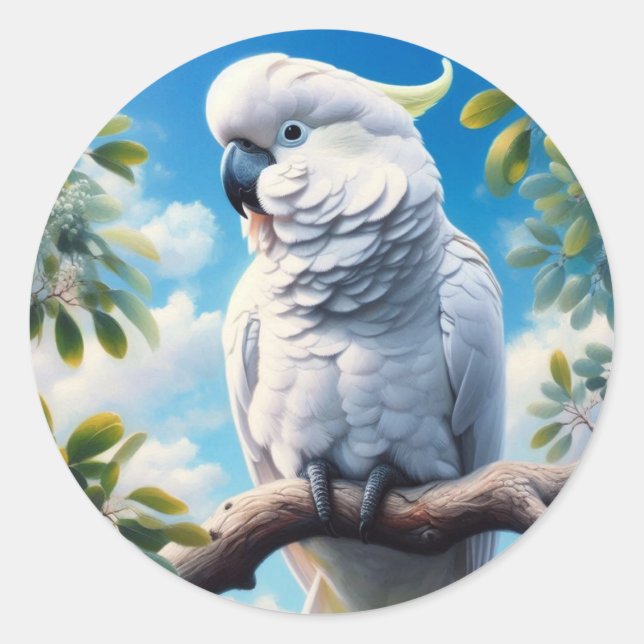 Adesivo Arte do Cockatoo (Frente)