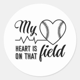 Adesivo arte do esporte de beisebol