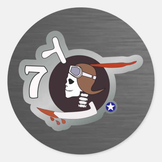 Adesivo Arte do nariz de Paris P-40 WWII (Frente)