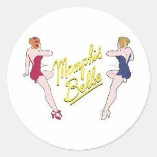 Adesivo Arte do nariz do Belle de Memphis da fortaleza do