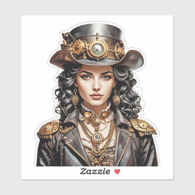 ADESIVO ARTE DO STEAMPUNK (Folha)