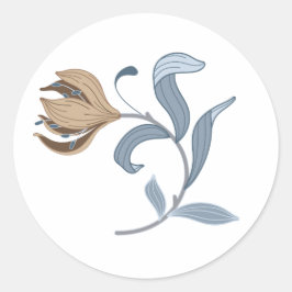Adesivo Arte Elegante e Artesanatos Flor