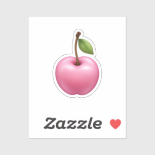 Adesivo Arte Emoji, Cereja Rosa E Pinta, Cujo Pinho É Gela