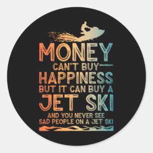 Adesivo Arte engraçada de Jet Ski para homens mulheres cri
