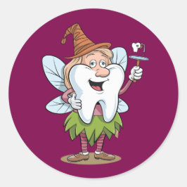 Adesivo Arte Fada Mágica dos Dentes
