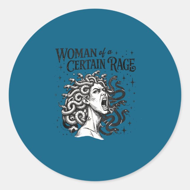 Adesivo Arte feminista empoderamento mulher de uma certa r (Frente)