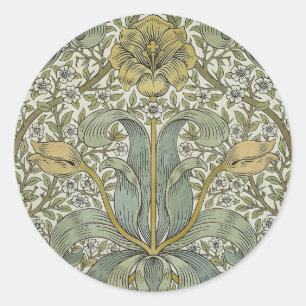 Adesivo Arte Floral Amarela do Matagal de Primavera de Wil