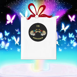 Adesivo Arte Foliar Decorativa do Ouro Peacocks