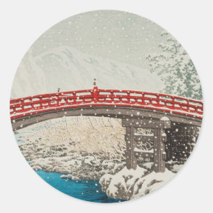 Adesivo Arte Japonesa Ukiyoe (Hasui Kawase)