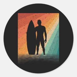 Adesivo Arte Legal de Surfista para Homens Meninos Surfand