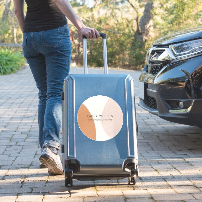 Adesivo Arte Mínima de Abstrato com Prurido de moderno (Mala Insitu)